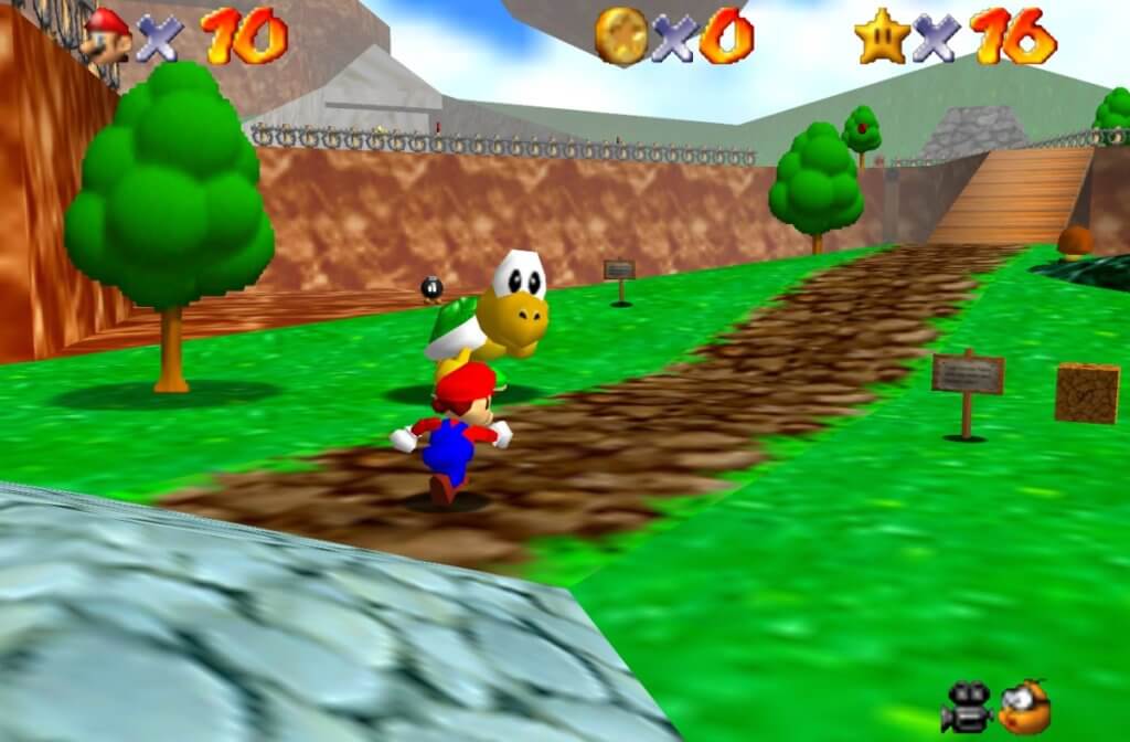 Super Mario 64 APK - Imagens do jogo 2