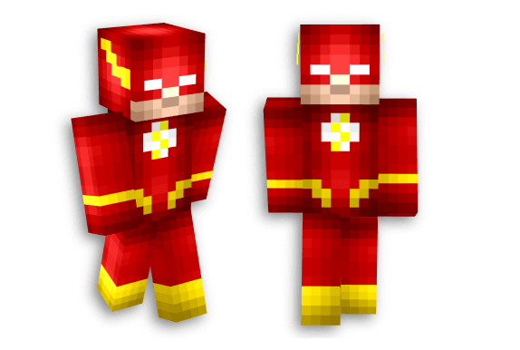 Flash skin para minecraft pe