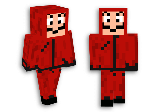 La casa del papel Skin para Minecraft PE