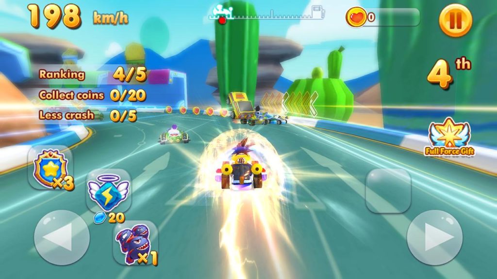 Dragon Z Rush 3D Kart Racing - Baixar para Android