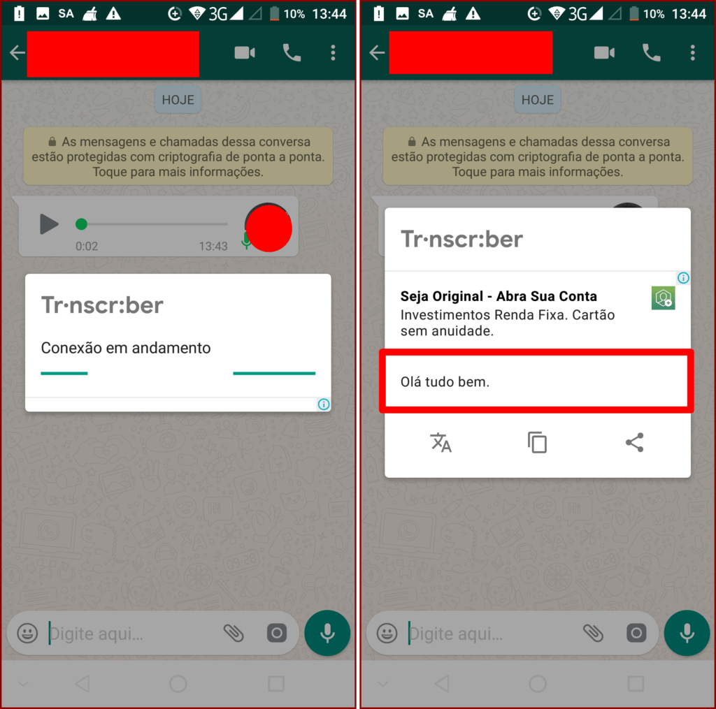Como Transformar áudios Do Whatsapp Em Texto Mundo Android 7159