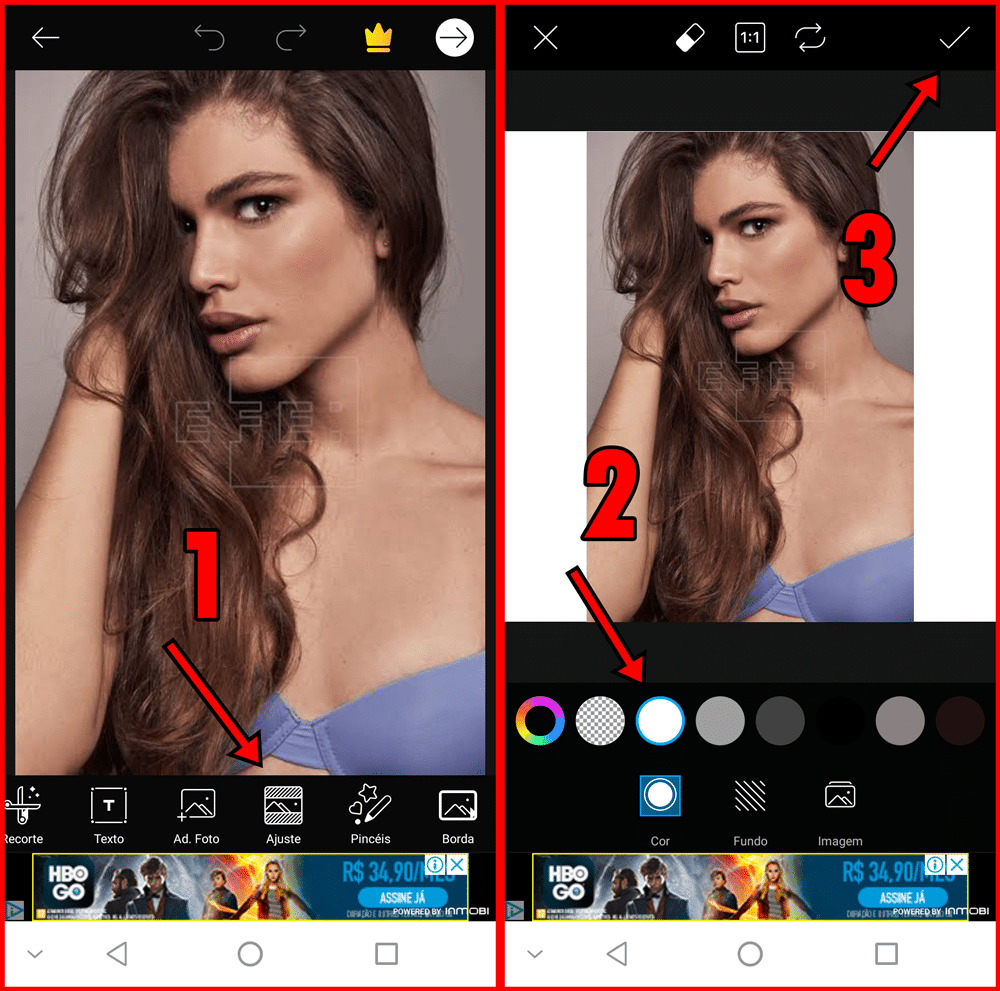 Como inserir fotos sem corte no perfil do WhatsApp