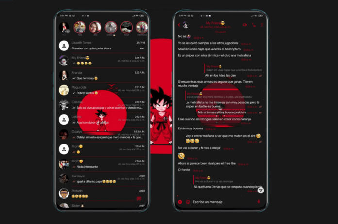 Dragon Ball Z Theme - Tema para FMWhatsApp