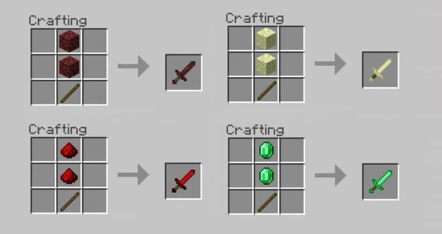 More Swords Minecraft PE Addon/Mod 1.14.1.2, 1.14.0, 1.13.1, 1.13.0