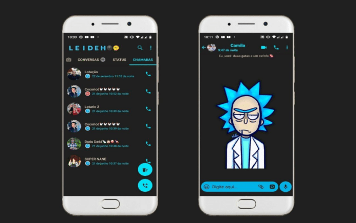 Rick and Morty YOWA - Tema para YoWhatsApp