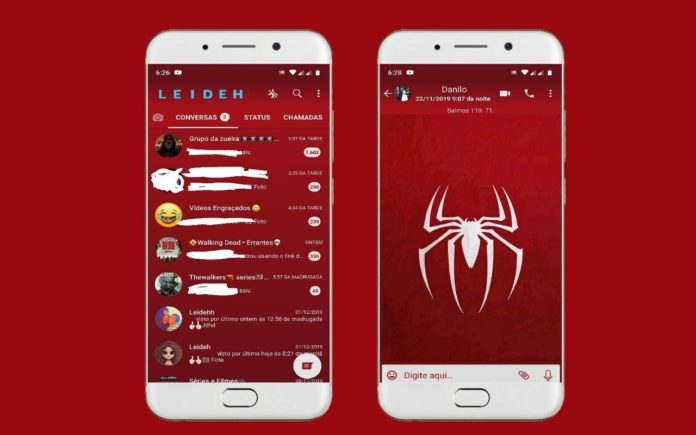 Spider FMWA - Tema Para Foud WhatsApp