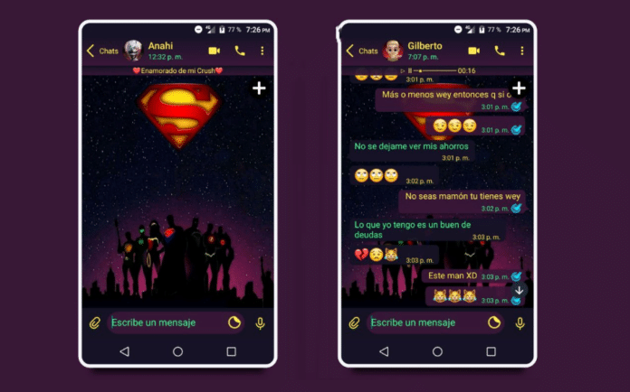 Superman Theme - Tema para WhatsApp Aero