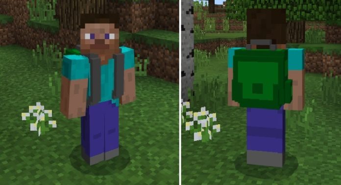 Vanilla Backpacks Mod para Minecraft PE Addon 1.13.0 e 1.14.0
