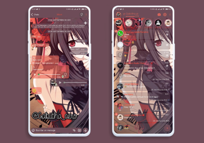 Anime 2 Theme - Tema para WhatsApp Aero