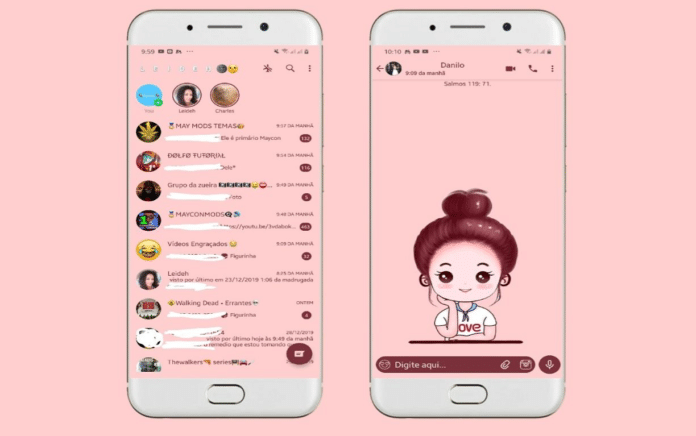 Girl Theme - Tema para FM e Fouad WhatsApp