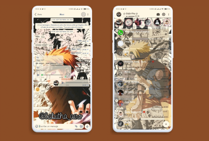 Naruto Theme - Tema para WhatsApp Aero