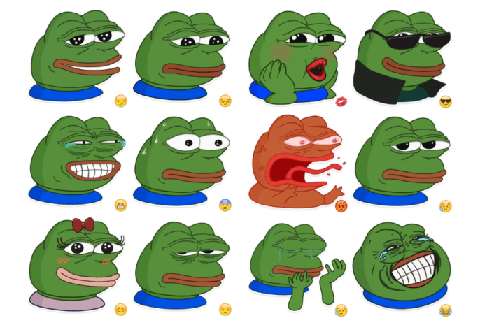 Sapo Pepe - Pack figurinhas para Telegram e WhatsApp