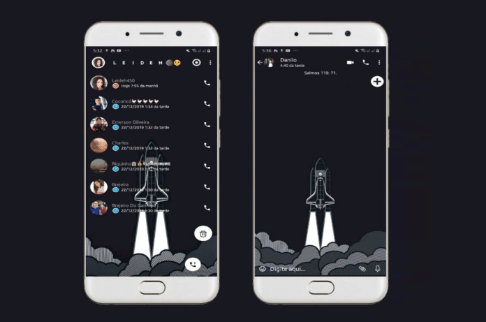 Space Theme - Tema para WhatsApp Aero