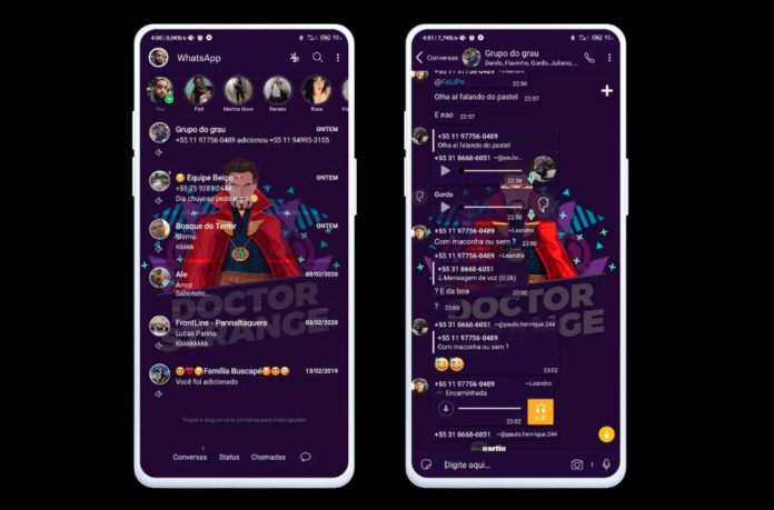Doutor Estranho Theme - Tema para WhatsApp Aero