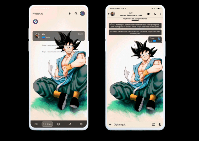 Goku Theme - Tema para DeltaWhatsApp