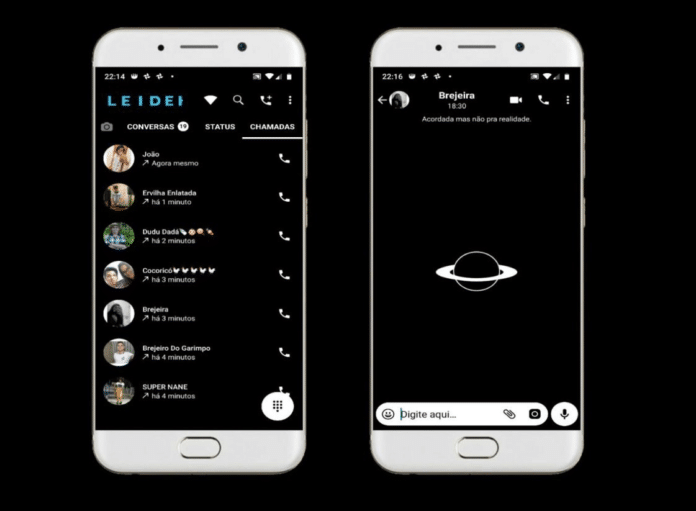 Dark Planet Theme - Tema para YoWhatsApp