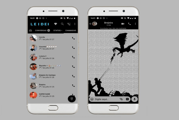 Dragon Theme - Tema para GBWhatsApp