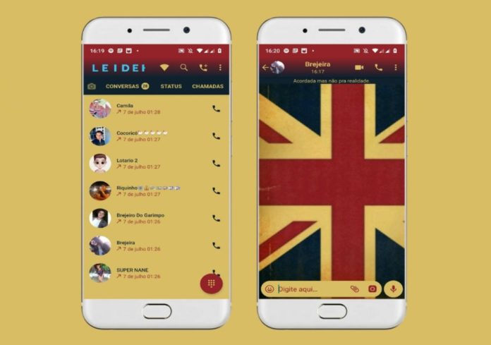 Reino Unido Theme - Tema para GBWhatsApp