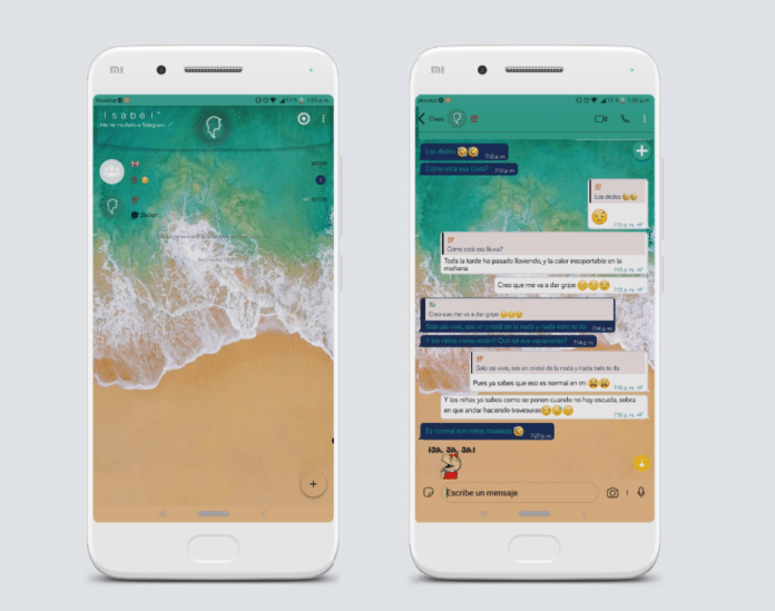 iOS 11 Theme - Tema para WhatsApp Aero