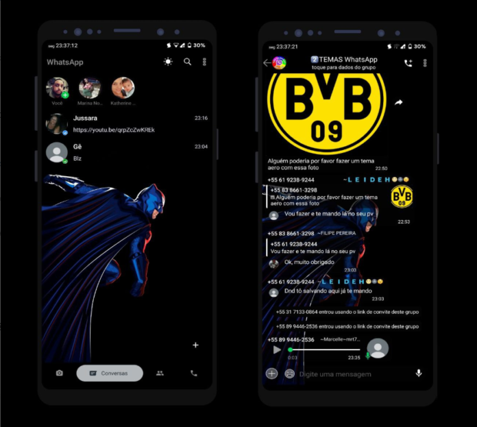 Batman Theme - Tema para FM, Fouad e GBWhatsApp