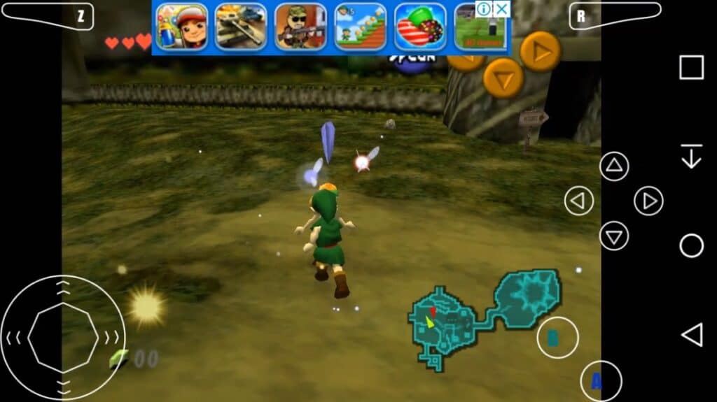 ZELDA OCARINA OF TIME [PT-BR] EM APK! 