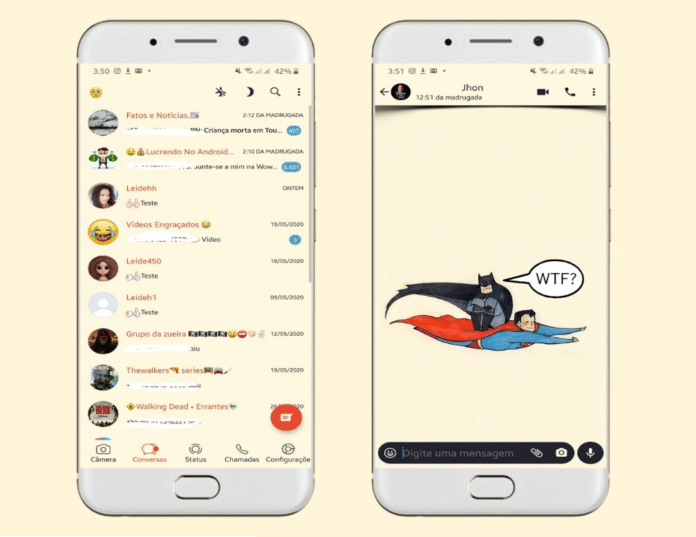 Batman and Superman Theme - Tema para GBWhatsApp