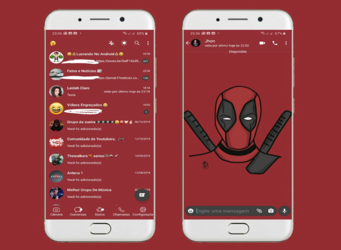 Deadpool Theme - Tema para GB, FM e Fouad WhatsApp