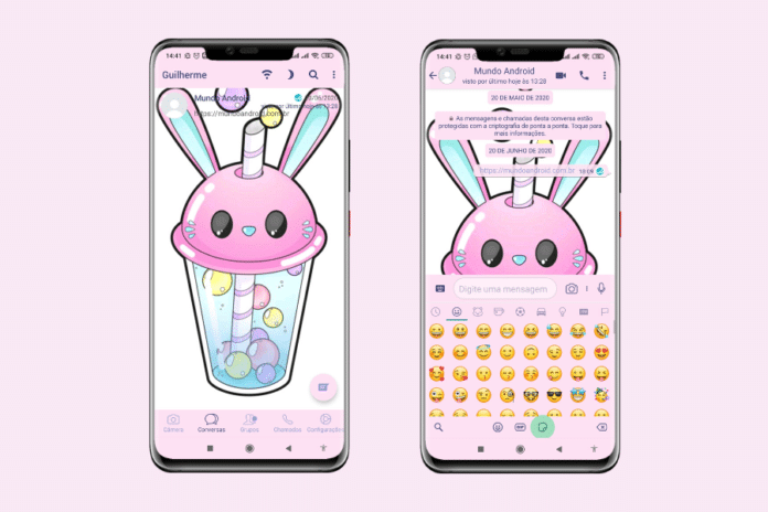 Cute Bunny Theme - Tema para FM e GBWhatsApp