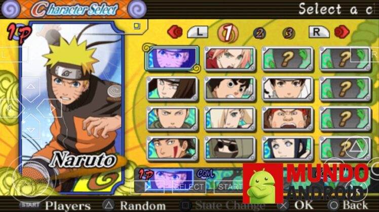 Naruto Shippuden Ultimate Ninja Heroes 3 Baixar para