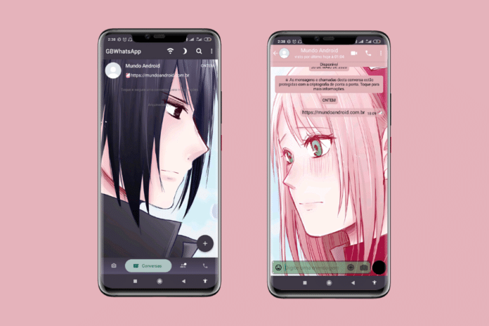 Sasuke & Sakura Theme - Tema para Yo e GBWhatsApp