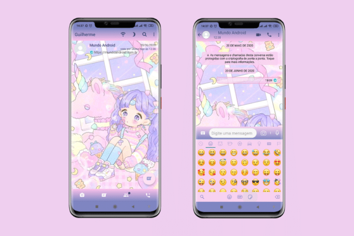 Sweet Candy Theme - Tema para GB e YoWhatsApp