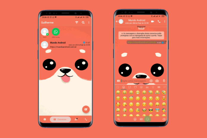 Dog Theme - Tema para Yo e GBWhatsApp