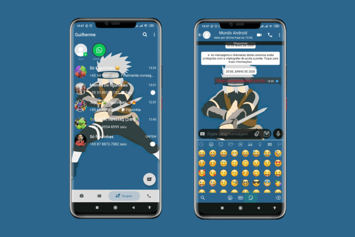 Kakashi Theme - Tema para OG, FM e GBWhatsApp