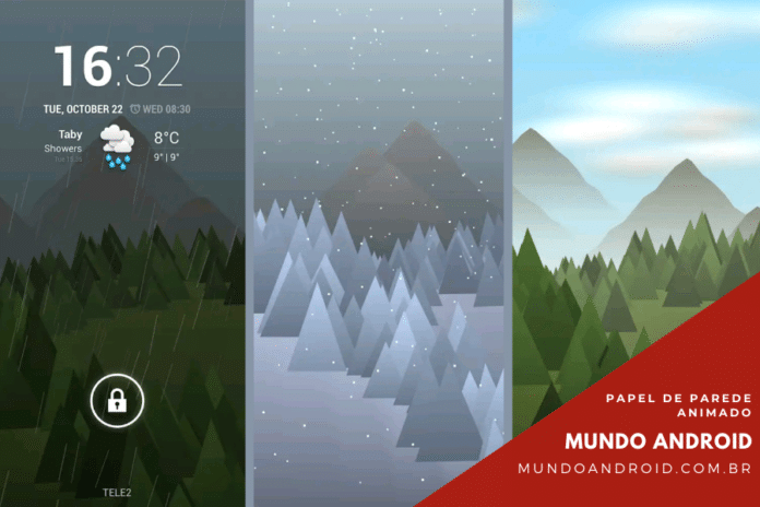 Forest Live Wallpaper - Papel de parede Animado