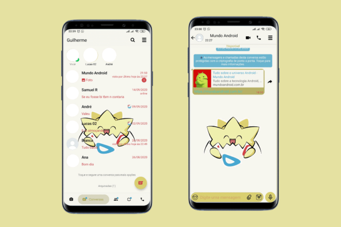 Togepi Theme - Tema para GBWhatsApp e OG