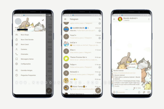 Gatinhos Theme - Tema para Telegram