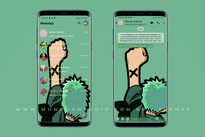 Zoro Theme - Tema para Delta WhatsApp