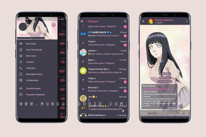 Hinata Theme - Tema para Telegram