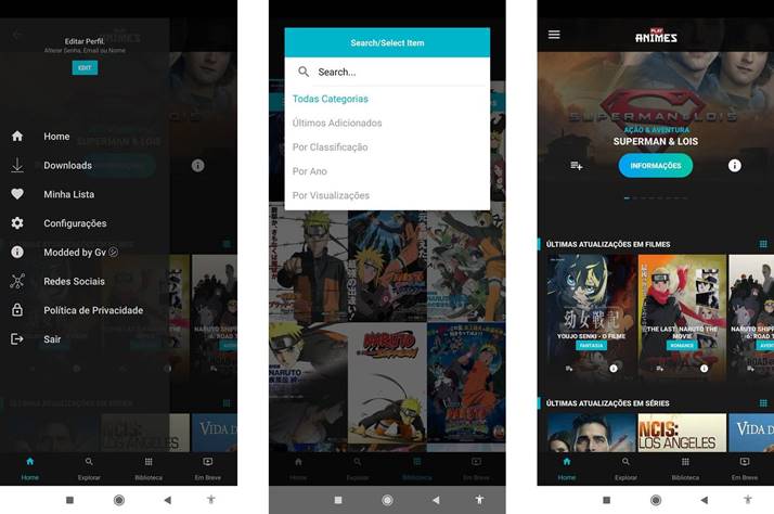 Play Séries, Filmes e Animes v5.0.8 Premium APK MOD - Sem Anúncios