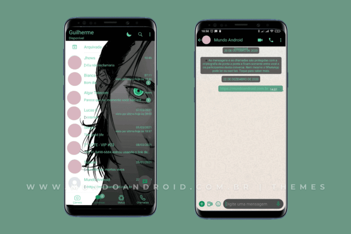 Anime Theme – Tema para FM, Fouad e GBWhatsApp