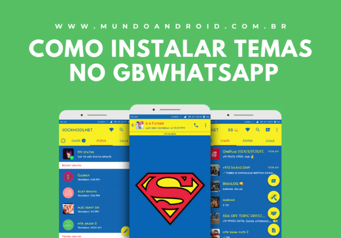 Como instalar temas no GBWhatsApp