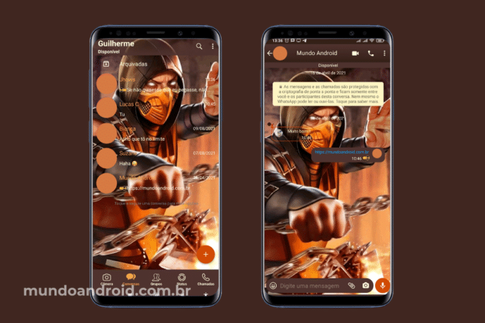 Scorpion Theme - Tema para GBWhatsApp, FM e Fouad