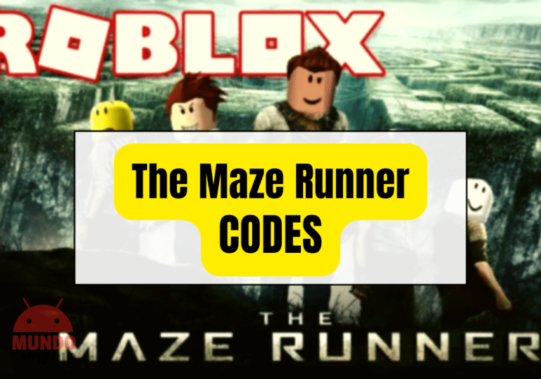 Códigos The Maze Runner Roblox Mundo Android