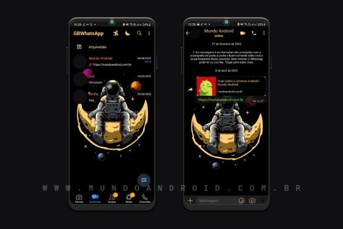 Astronauta 2 Theme – Tema para Fouad, GBWhatsApp