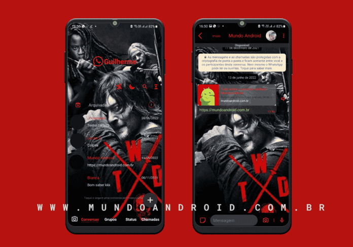 TWD Theme - Tema para WhatsApp Aero