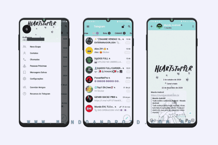 Heartstopper Theme – Tema para Telegram