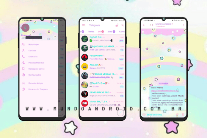 Mundo Colorido Theme - Tema para Telegram