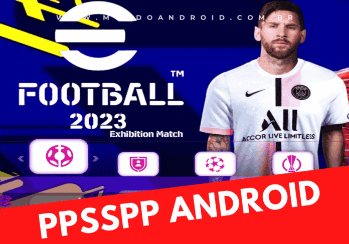 eFootball 2023 - Baixar para PPSPP Android