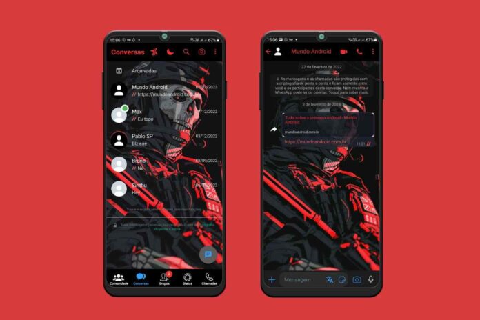 COD Mobile Theme - Tema para Fouad WhatsApp