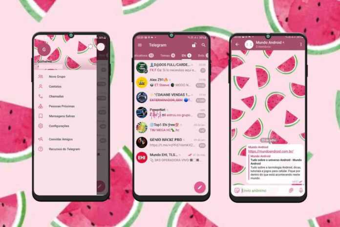 Melancia Theme - Tema para Telegram